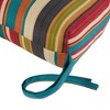 Kensington Garden 18x51 Multi-striped Outdoor Bench Cushion Sunset :  Target