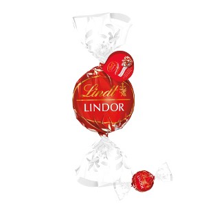 Lindt LINDOR Christmas Milk Chocolate Truffle Candy Maxi Ball - 8.8oz - 1 of 4