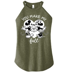 Women's - Disney - Mickey & Friends Graphic High Neck Tank - 1 of 3