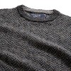 Men's 's Zermatt Herringbone Crew Neck Sweater - Grayers - 4 of 4
