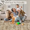 Coucheta Washable Low Pile Area Rug , Non-Slip Indoor Outdoor Carpet for Living Room Bedroom Kitchen, Multi-Color & Size - 4 of 4