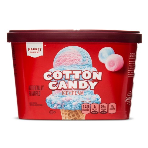 Cotton Candy Ice Cream 1 5qt Market Pantry Target