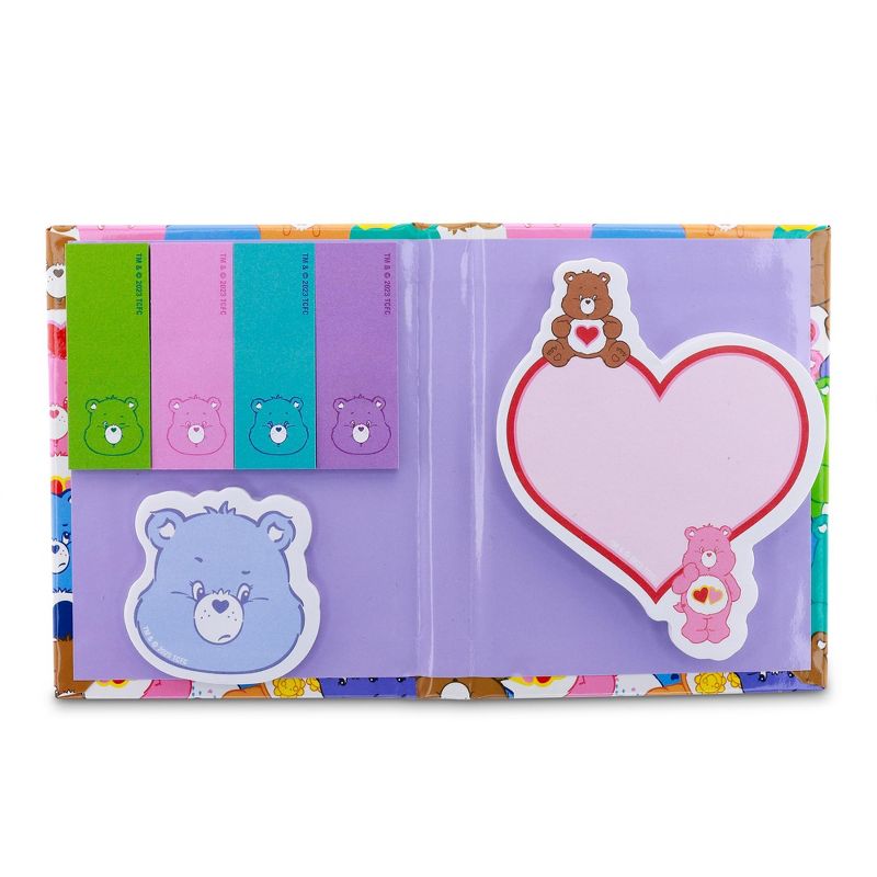 Silver Buffalo Care Bears Allover Print Sticky Note and Tab Box Set, 3 of 10