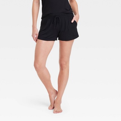 Women's Beautifully Soft Pajama Shorts - Stars Above™ Black L