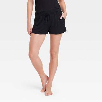 Women's Beautifully Soft Pajama Shorts - Stars Above™ Black M