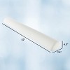 Fleming Supply Toddler Bed Bumper For Twin, Full, Queen, and King Beds - White - 4 of 4