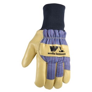 Wells Lamont Men's Outdoor Cold Weather Work Gloves Blue/Tan L 1 pk - 1 of 1