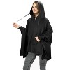 Catalonia Womens' Oversized Hoodie Sweatshirt, Womens Summer Tops, Casual Hoodie Cape, Batwing Coat Pullover Blanket - 2 of 4