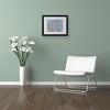 Trademark Fine Art -Kurt Shaffer 'Frost Pattern #5' Matted Framed Art - 3 of 4