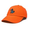 Dalix Giant Lizard Kaiju Embroidered Cotton Dad Hat Baseball Cap Adjustable Glow in the Dark Mens - 4 of 4