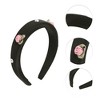 Unique Bargains Exquisite Rose Pearl Headbands 1 Pc - 3 of 4