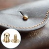 Unique Bargains DIY Craft Zinc Alloy Screw-on Design Rivets Spikes with Punch & Screwdriver 30 Sets - 4 of 4