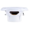 Memphis Audio LED Marine Speaker Pack: 4 pairs of MXA602SLW 6.5" Marine Grade Coaxial Speakers, White With Blue LED - 3 of 4