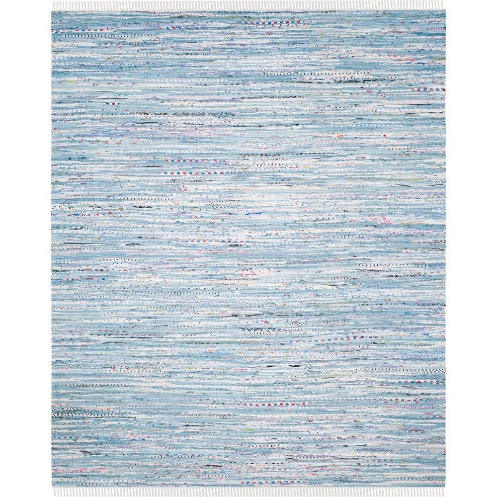 9'x12' Spacedye Design Woven Area Rug Light Blue - Safavieh