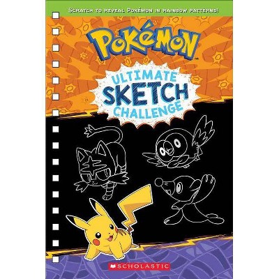 Pokémon: Ultimate Sketch Challenge - by  Maria S Barbo (Hardcover)