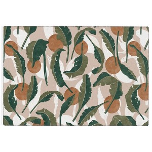 Marta Barragan Camarasa Simple tropical nature T Outdoor Rug - Deny Designs - 1 of 4