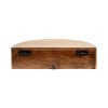 Kate & Laurel All Things Decor 20"x11"x6" Reid Ribbed Floating Shelf Walnut Brown - 4 of 4