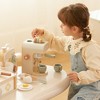 Freniland- Schema Wooden Toy Coffee Maker Set for 2 Years Toddlers,Pretend Play Espresso Machine with Cups and Coffee Pods - 2 of 4
