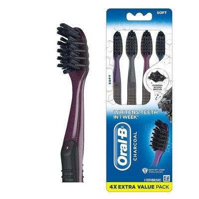 Oral-b Charcoal Soft Whitening Therapy Toothbrush : Target