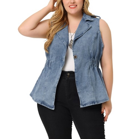 Target on sale jean vest