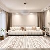Boersma 5x7 Machine Washable Area Rug – Boho Moroccan Carpet, Soft & Non-Slip Large Rug for Living Room, Bedroom, Kids Room, Office, or Dining Room - 4 of 4