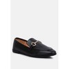 Talula Horsebit Embellished Faux Leather Loafers - 2 of 3
