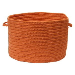 Colonial Mills Boca Raton Rust Utility Basket 18in x 12in - 1 of 2