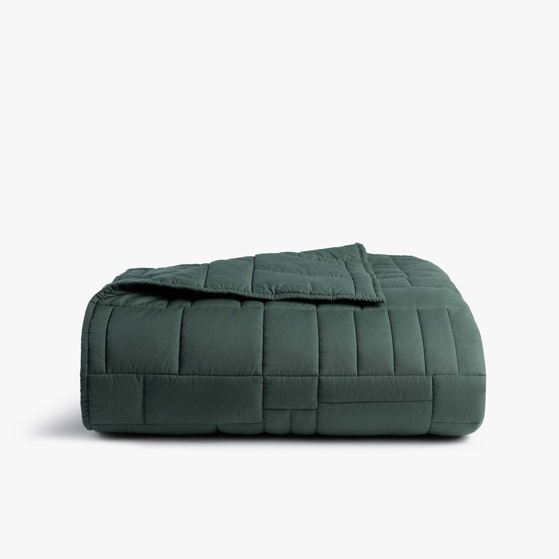 Full/Queen Cozy Block Quilt Pine - Parachute for Target