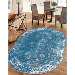 Unique Loom Sofia Casino Floral Indoor Woven Area Rug - 1 of 4