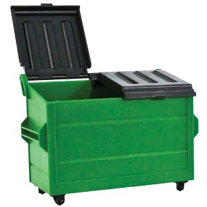 Dumpster for WWE & AEW Wrestling Action Figures [Green] - 1 of 1