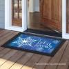 Snowflakes Winter Doormat Let It Snow Indoor Outdoor 30" x 18" Briarwood Lane - image 3 of 4