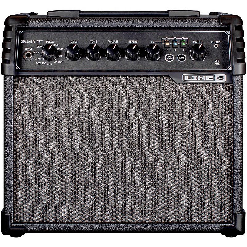 Line 6 Spider V 20 MKII 20W 1x8 Guitar Combo Amp, 2 of 5