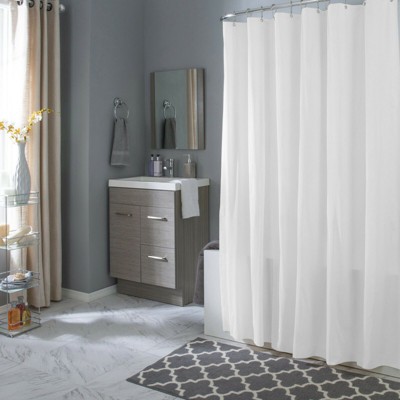 Hotel Collection Mold & Mildew Resistant Fabric Shower Curtain