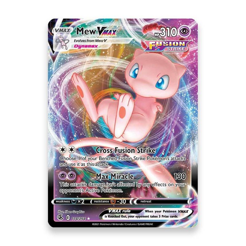 Pokemon Trading Card Game: Mew VMAX League Battle Deck, 2 of 4