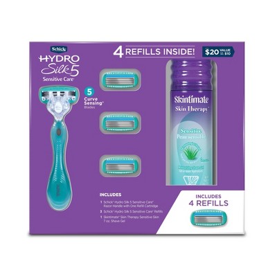 Schick Silk Sensitive Shaving Gift Set - 7ct