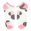 Womens Minnie Mouse Pastel Icons Ankle Socks 6-Pair Pack - 3 of 4
