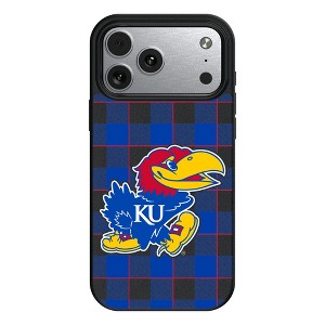 NCAA Big 12 Universities Plaid MagSafe Compatible Cell Phone Case for Apple iPhone 17 Series - 1 of 4