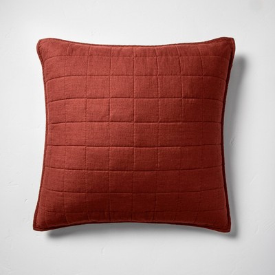 Heavyweight Linen Blend Quilt Pillow Sham - Casaluna™
