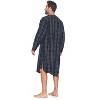 Ashford & Brooks Mens Woven Long Sleep Shirt Nightshirt - 4 of 4