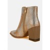 Mugler Rhinestones Embellished Ankle Boots - 3 of 4