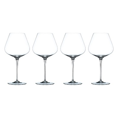 Riedel 98072 Nachtmann ViNOVA 27 Ounce Dishwasher Safe Crystal Balloon Burgundy Red Wine Glass (4 Pack)