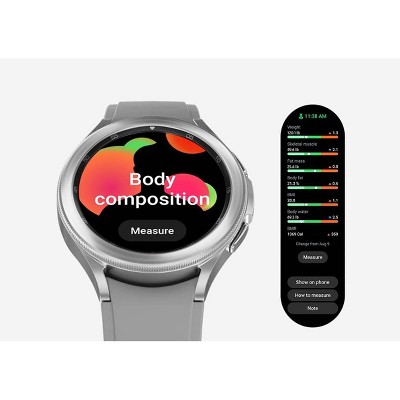 Samsung Galaxy Watch 4 Classic BT 46mm Smartwatch - Silver