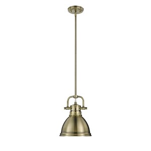 Golden Lighting Duncan Mini Pendant with Rod - 1 of 2