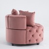 Furniture Classical Barrel Accent Chair, Modern Leisure Chair for Living Room, Bedroom, or Office - 4 of 4