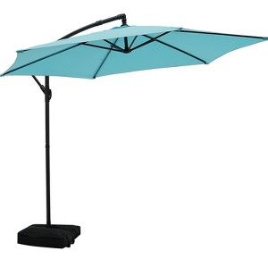 Ainfox 9.5 ft. Outdoor Patio Umbrella Classic Roman Umbrella - 1 of 4