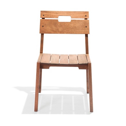 Otero Eucalyptus Wood Outdoor Chair Alaterre Furniture Target