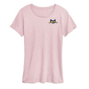 Women's - Pete the Cat - Life Is Groovy Short Sleeve Graphic T-Shirt - 1 of 4