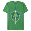 Seven Times Six The Legend of Zelda T-Shirt Men's Triforce Graphic Short Sleeve Tee - 3 of 4