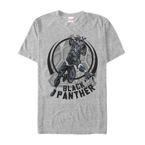 Men's Marvel Black Panther Circle Claw T-Shirt - 1 of 4