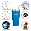 Healthy Human Stainless Steel Tumbler with Straw & Lid | (32oz, Bahama) - 2 of 4